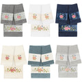 Authentic Hotel And Spa 100 Turkish Cotton Rebecca 3Pc Embellished Towel Set
