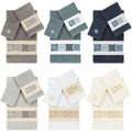 Authentic Hotel And Spa 100 Turkish Cotton Vivian 3Pc Embellished Towel Set