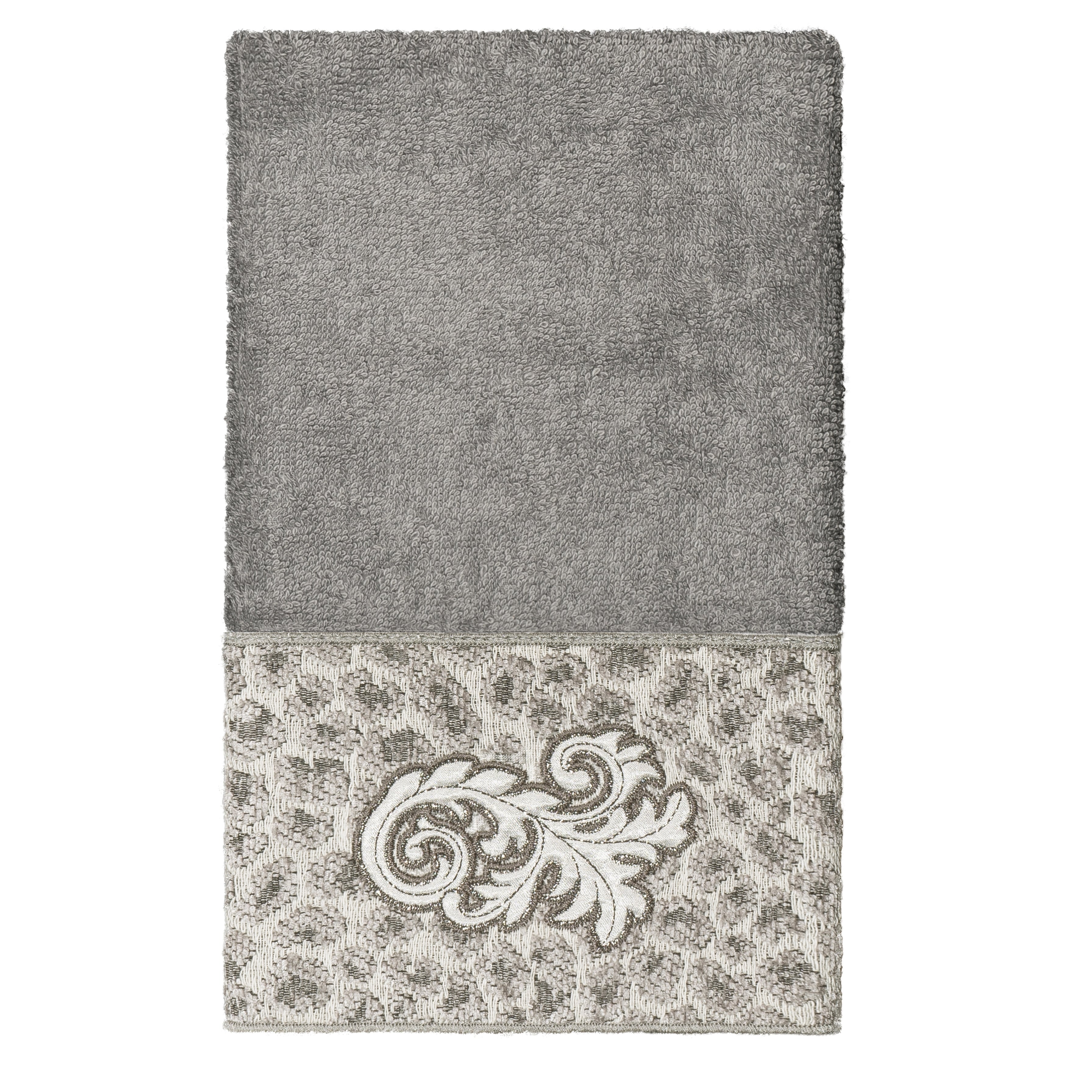 Authentic Hotel And Spa 100 Turkish Cotton April Embellished Hand Towel