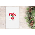 Authentic Hotel And Spa Christmas Candy Canes Embroidered Luxury 100 Turkish Cotton Hand Towel