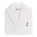 Authentic Hotel And Spa Monogrammed Turkish Cotton Unisex Waffle Weave Bath Robe