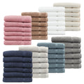 Authentic Hotel And Spa Omni Turkish Cotton Terry Washcloths Set Of 6