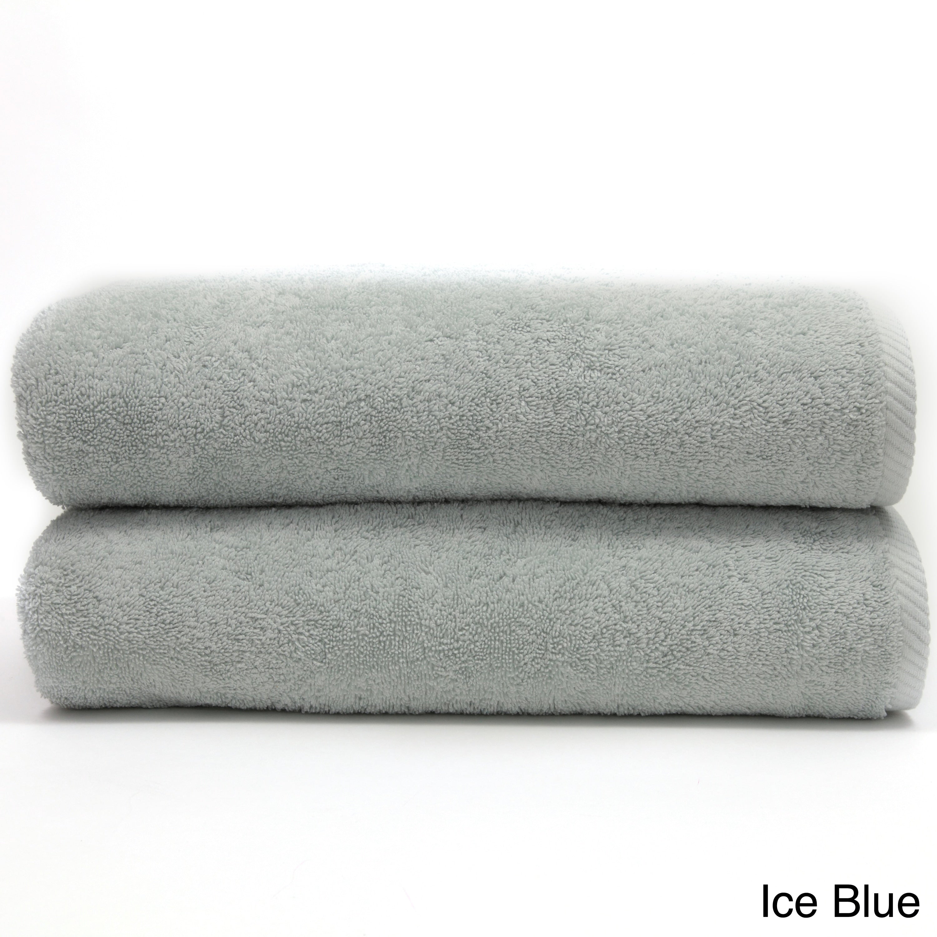 Authentic Hotel And Spa Plush Soft Twist Turkish Cotton Bath Towel Set Of 2