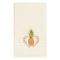 Authentic Hotel And Spa Turkish Cotton Pineapple Embroidered Cream Bath Towel