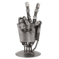 Auto Part Sculpture Rustic Robot Hand Mexico