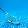 Auto Swimming Pool Cleaner With 10Pcs Durable Hose Blue Blue