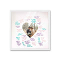 Autograph White Wood Frame With Heart White Mat Perfect For Event Signatures Full Color Pen Set Included 3 Sizes Available