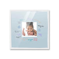 Autograph White Wood Frame With Squre Blue Mat Perfect For Event Signatures Full Color Pen Set Included 3 Sizes Available