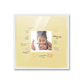 Autograph White Wood Frame With Squre Yellow Mat Perfect For Event Signatures Full Color Pen Set Included 3 Sizes Available