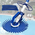Automatic Swimming Poor Cleaner Vacuum Generic Climb Wall Pool Sweeper Blue N A
