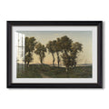 Autumn Evening 1894 Henri Harpignies Custom Framed Print