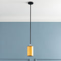 Autumn Modern Orange Single Light Pendant 10.5 H X 5.25 W X 5.25 D