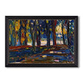 Autumn Study 1908 Wassily Kandinsky Custom Framed Canvas