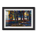 Autumn Study 1908 Wassily Kandinsky Custom Framed Print