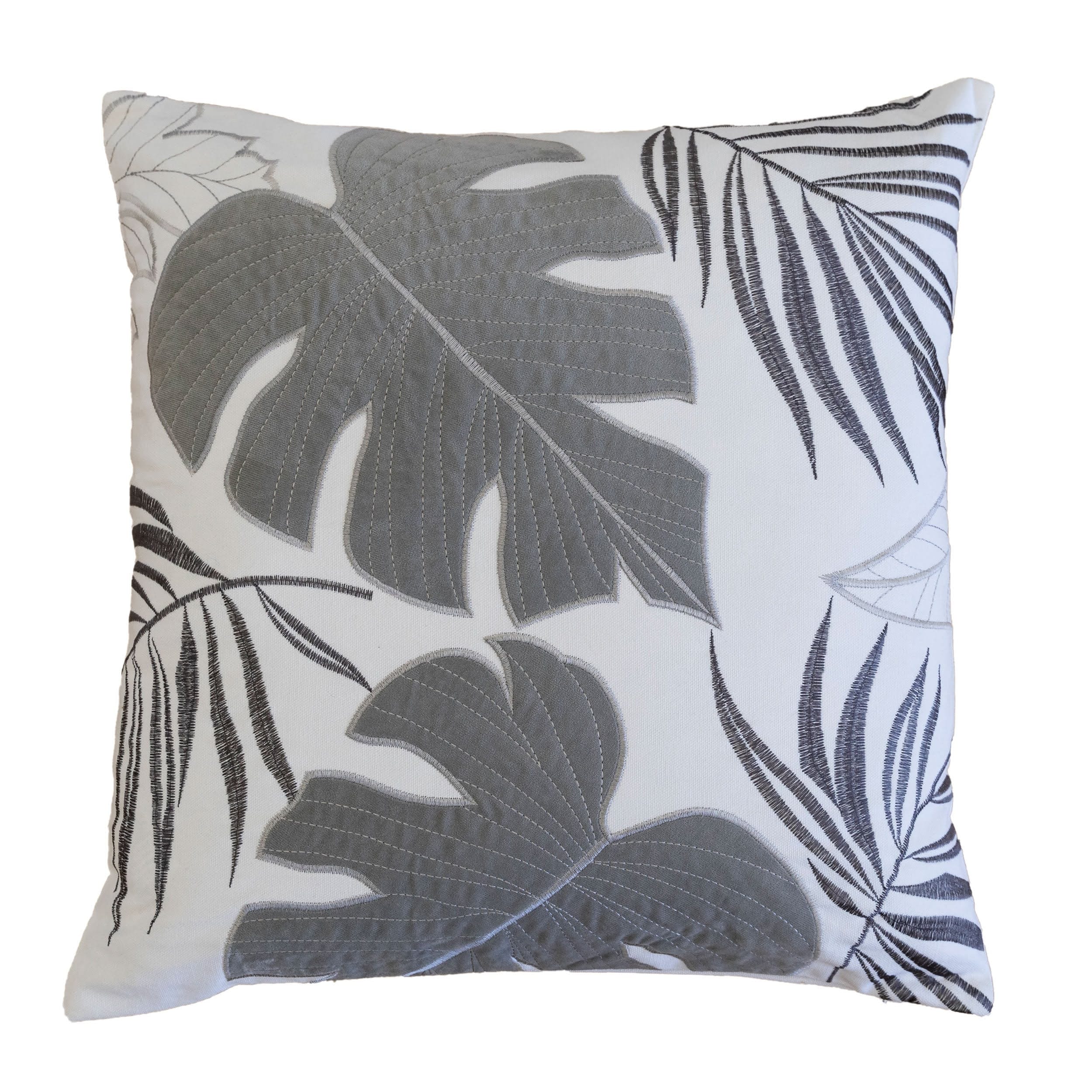 Autumn Vibes Leaf Accent Throw Pillow Set Of 2 20 X20