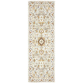 Ava Bohemian Ivory Beige Area Rug