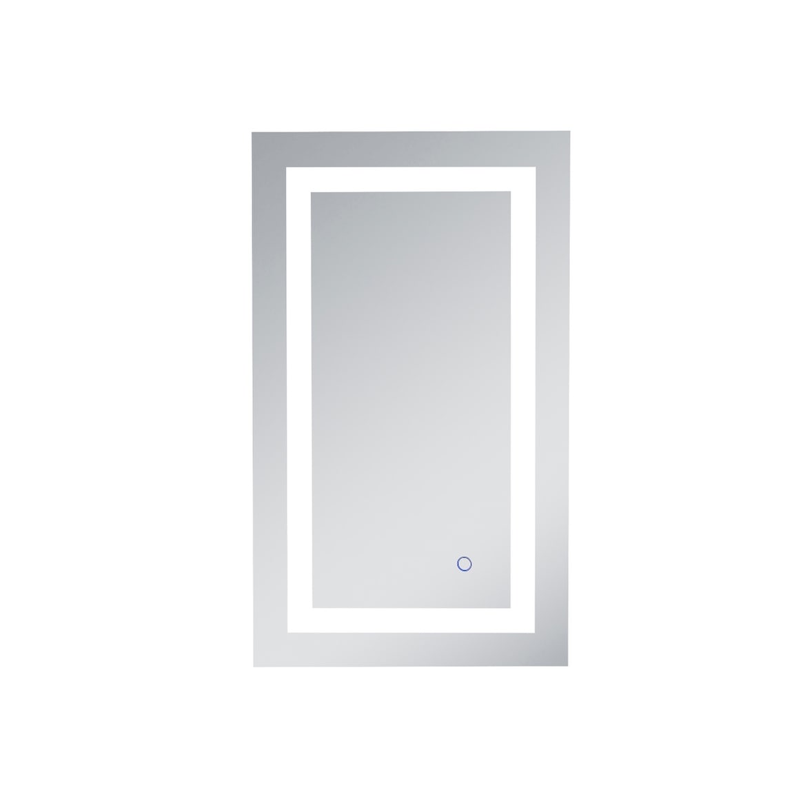 Avalon 18 X 30 Hardwired Led Mirror Silver