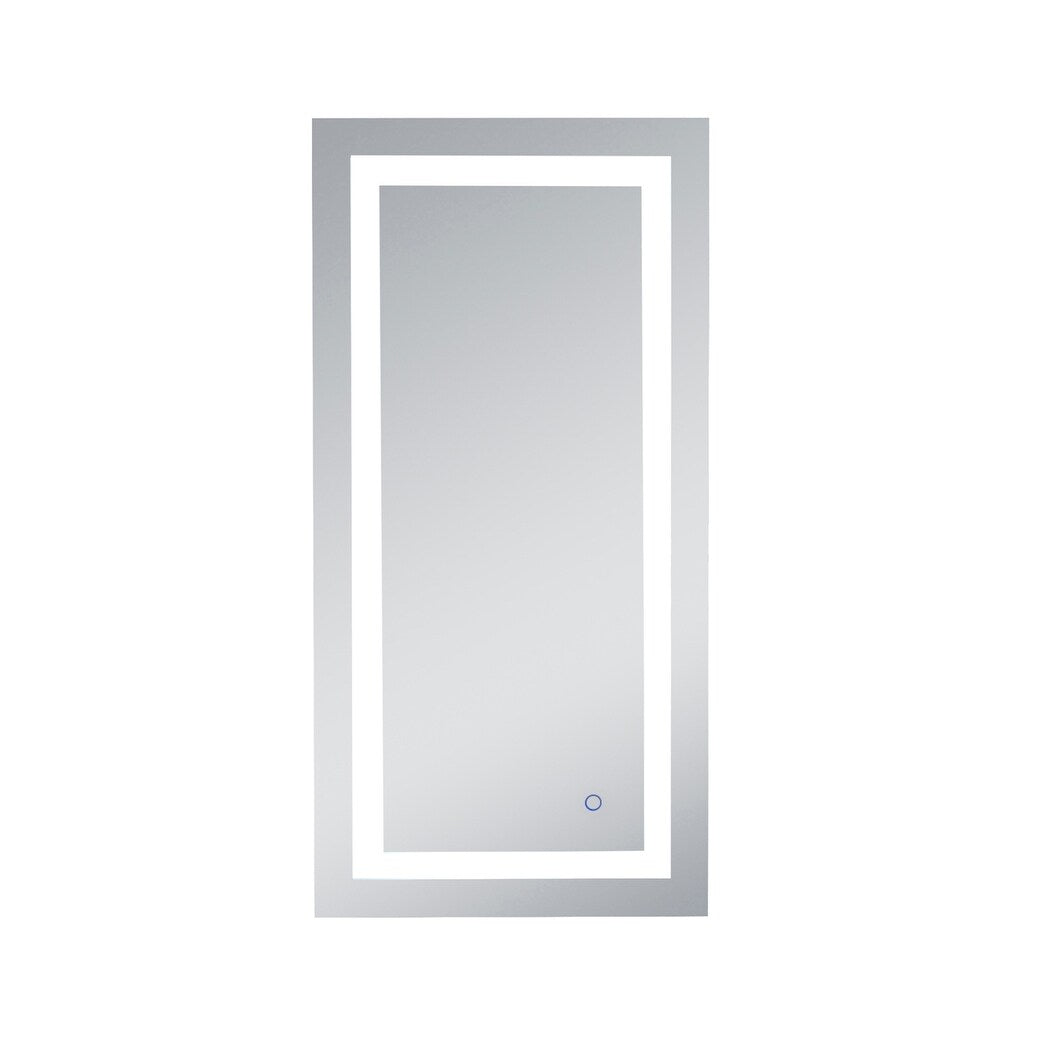 Avalon 20 X 40 Hardwired Led Mirror Silver