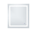 Avalon 27 X 30 Hardwired Led Mirror Silver