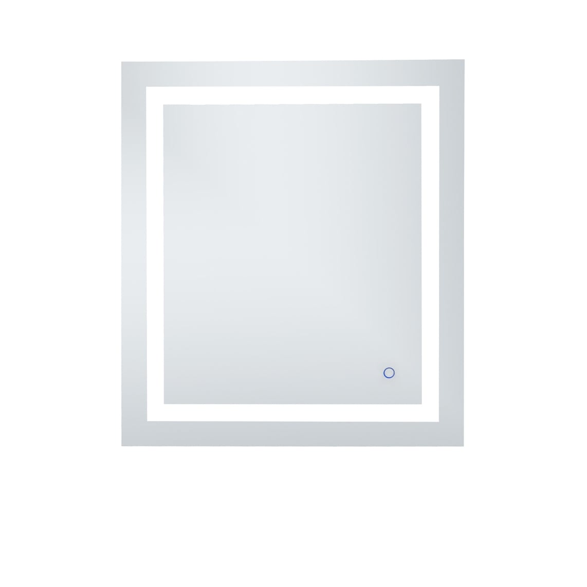 Avalon 27 X 30 Hardwired Led Mirror Silver