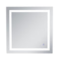 Avalon 30 X 30 Hardwired Led Mirror Silver