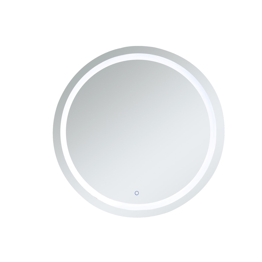Indigo Home Avalon Silver Hardwired Led Mirror