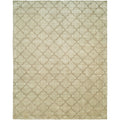 Avalon Chino Hand Made Beige Wool And Viscose Area Rug 12 X 15 12 X 15