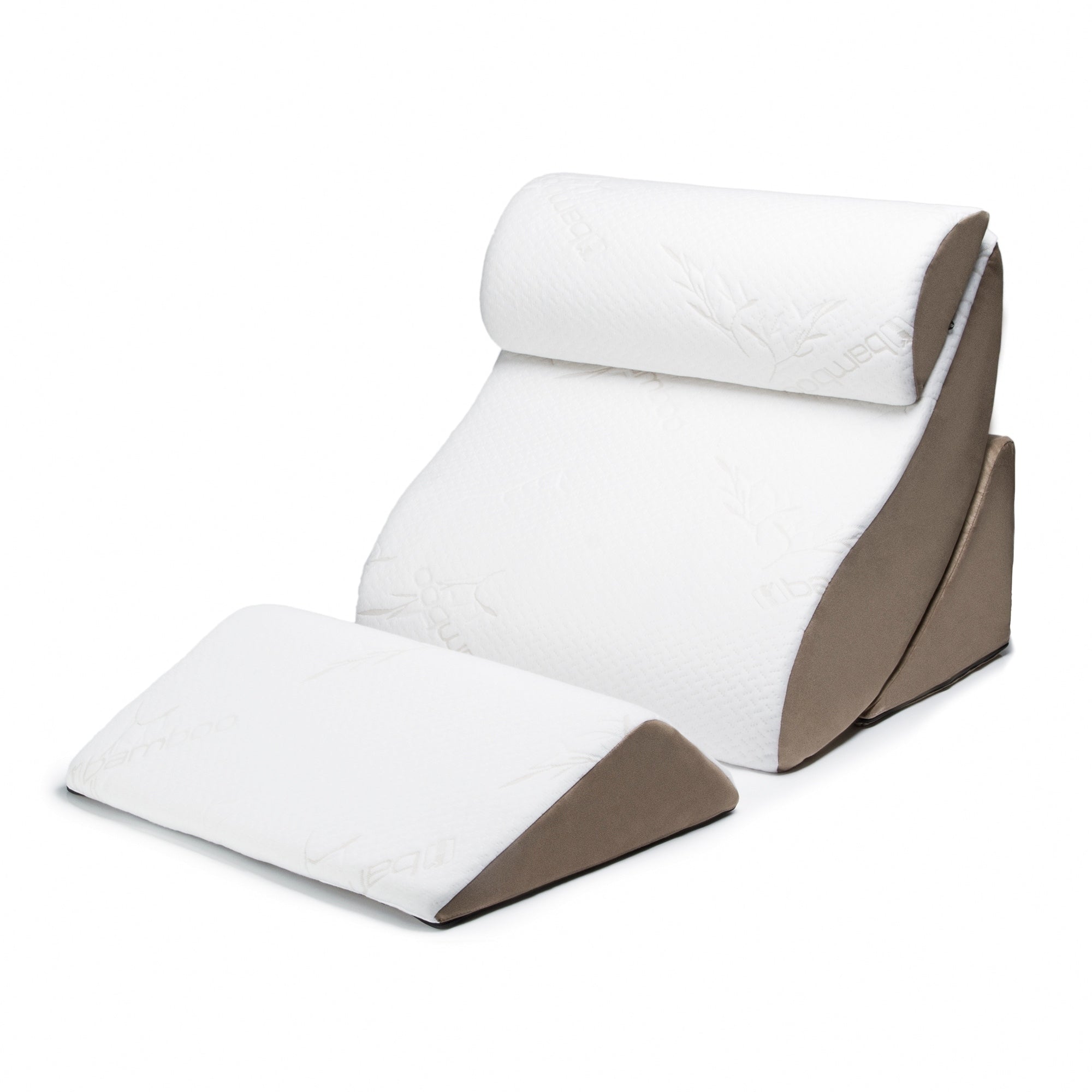 Avana 4 Piece Kind Bed Comfort System With Rayon From Bamboo Cover Off White
