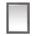 Avanity 22 In. Mirror Cabinet For Allie Austen In Twilight Gray With Matte Gold Or Brushed Silver Trim 22 W X 28 H