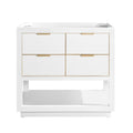 Avanity Allie 36 In. Bath Vanity Cabinet Only In White