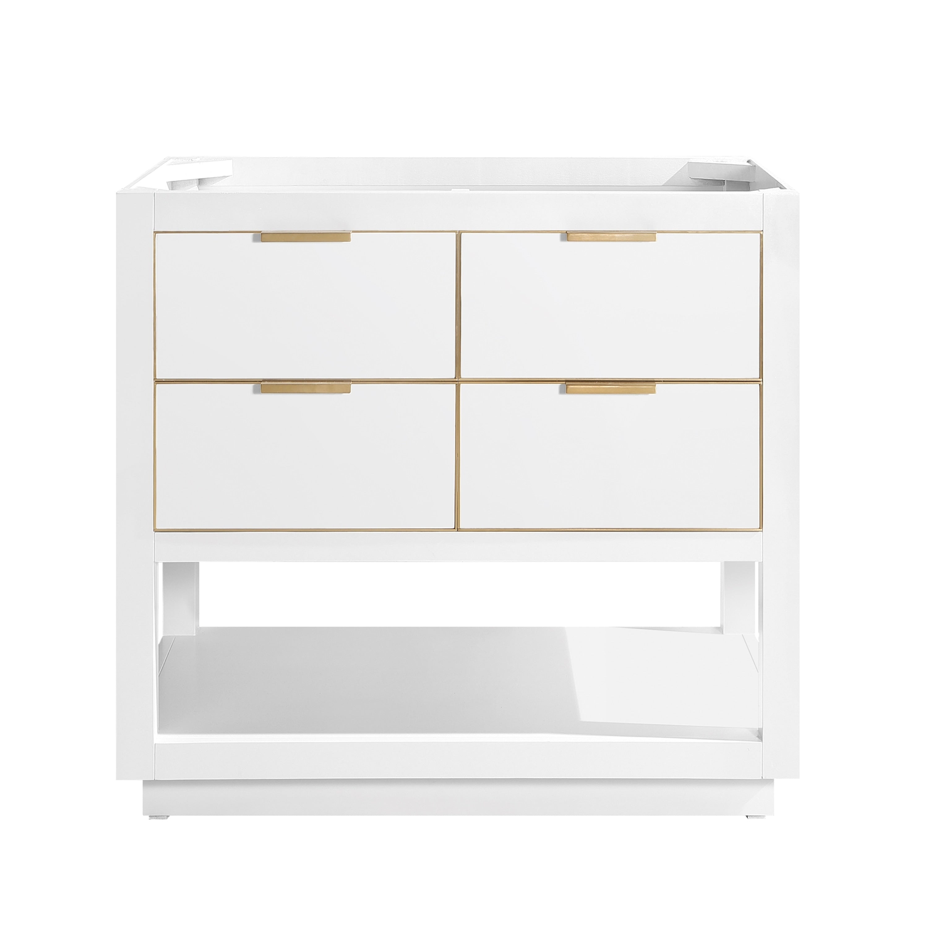 Avanity Allie 36 In. Bath Vanity Cabinet Only In White