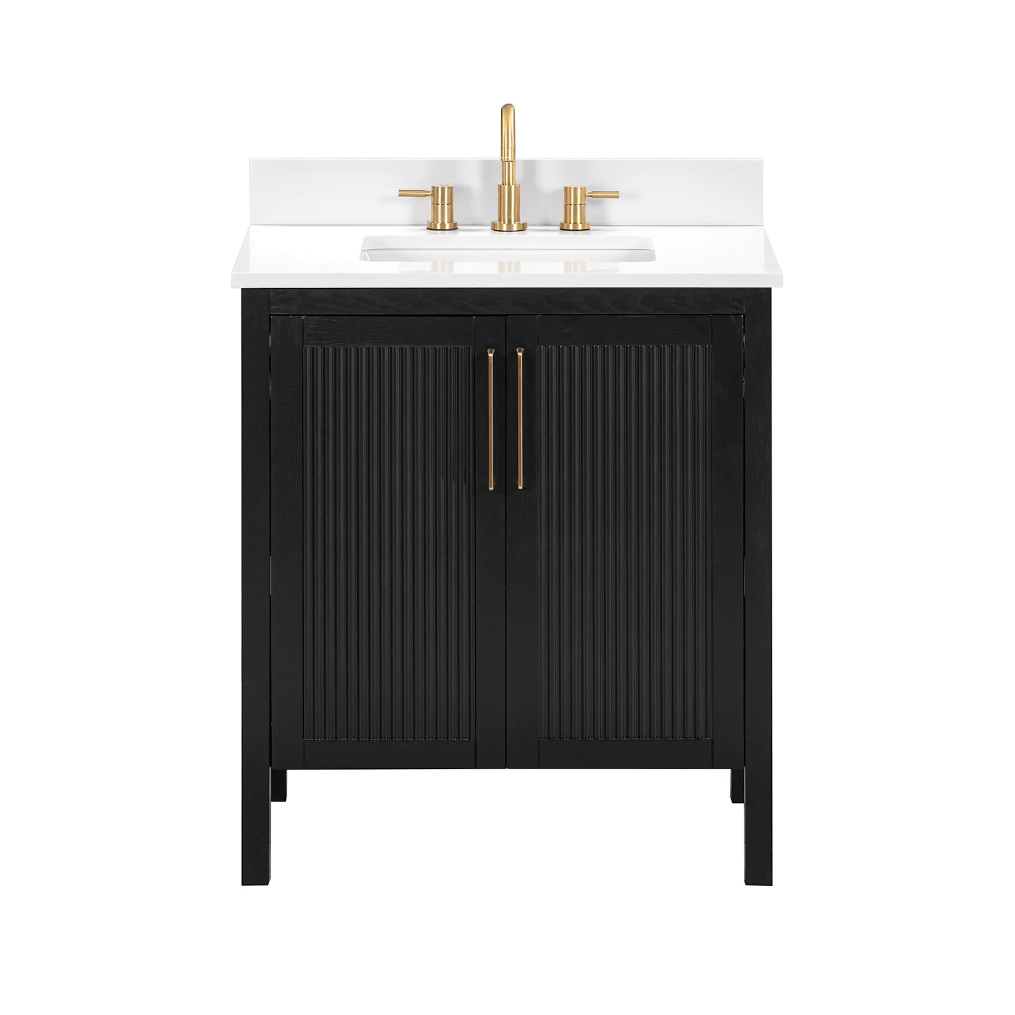 Avanity Luka Vs31 Wt Luka 30 Free Standing Single Basin Vanity Set
