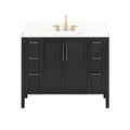 Avanity Luka Vs43 Al Luka 42 Free Standing Single Basin Vanity Set