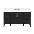 Avanity Luka Vs61 Wt Luka 60 Free Standing Single Basin Vanity Set