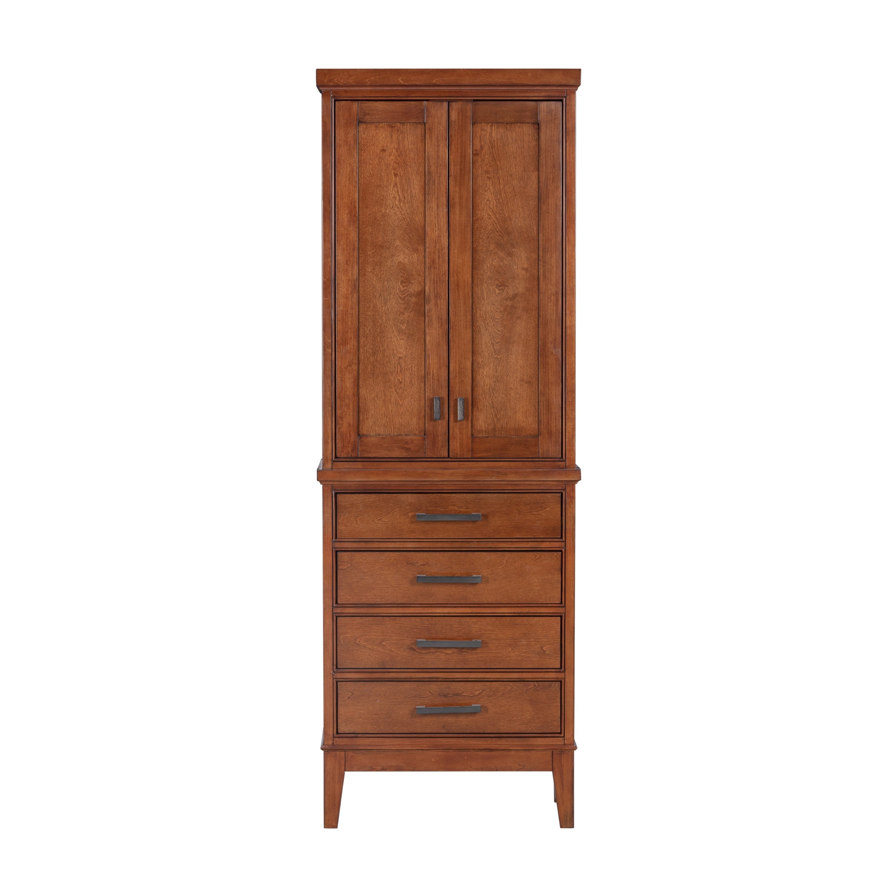 Avanity Madison 24 Inch Linen Tower In Light Espresso Finish 24 W X 71 H