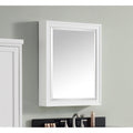 Avanity Madison 24 Inch Mirror Cabinet In White 24 W X 32 H