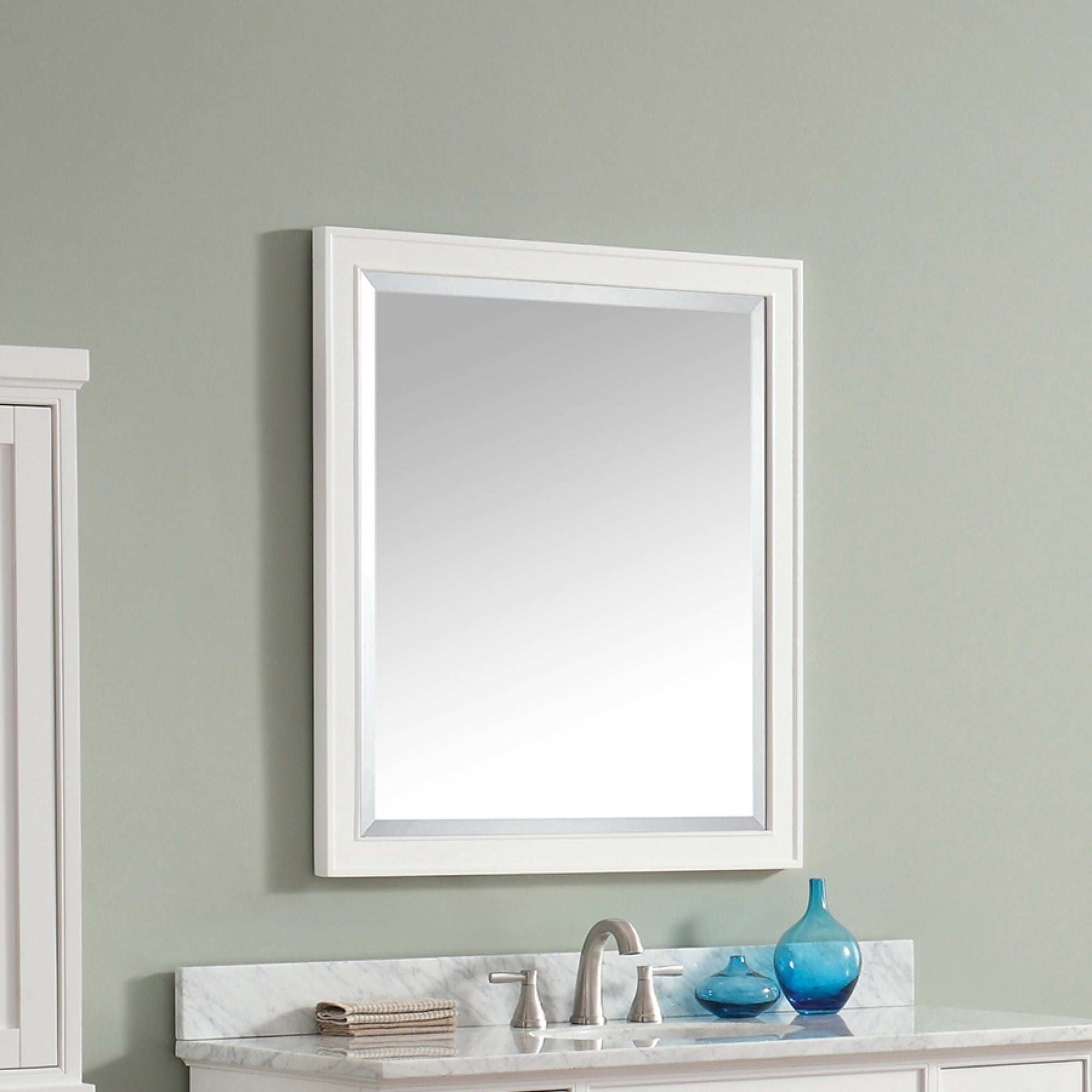 Avanity Madison 28 Inch Mirror White 28 W X 32 H