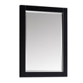 Avanity Mason 24 In. Wall Mounted Mirror With Brushed Silver Trim 24 W X 32 H