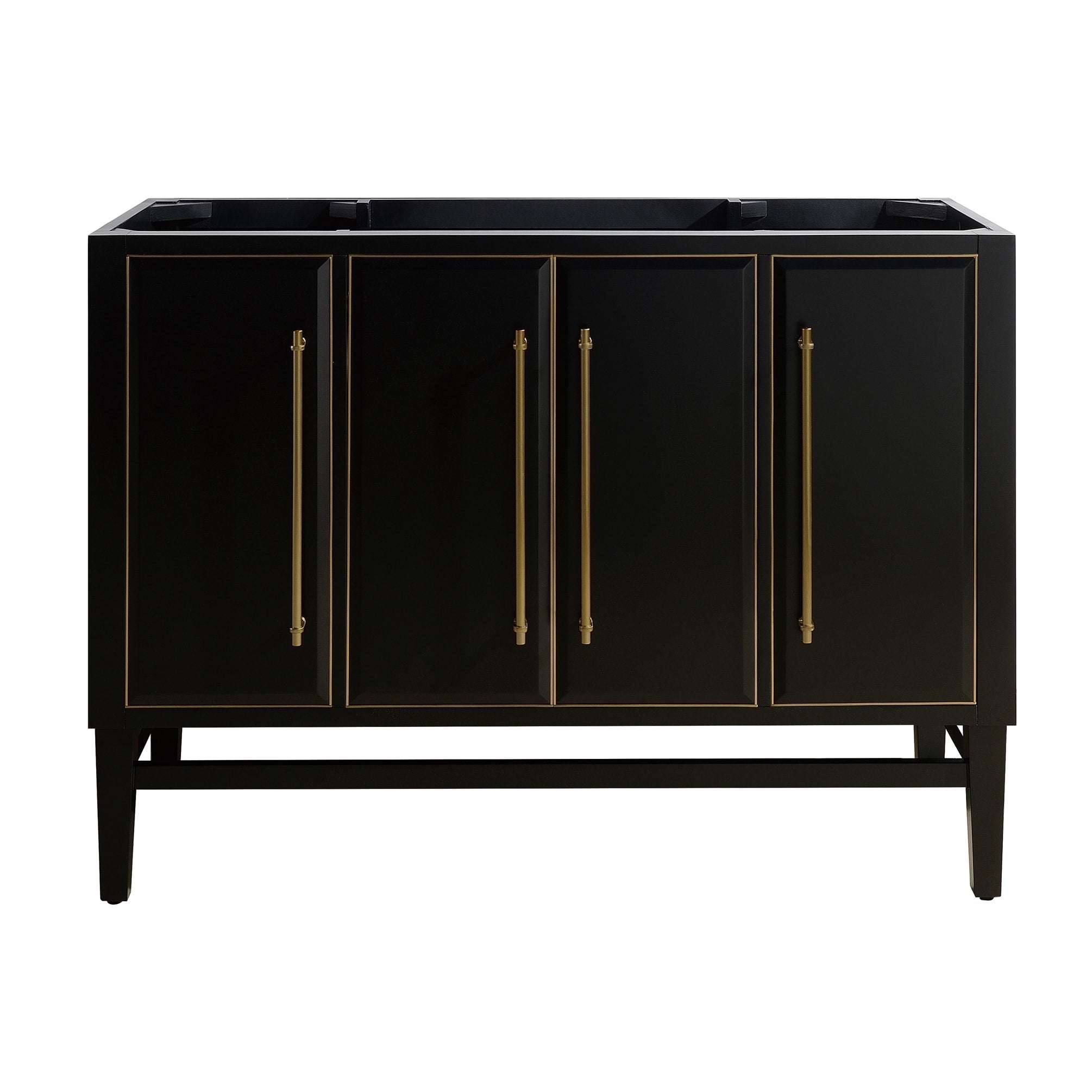 Avanity Mason 48 In. Bath Vanity Cabinet Only In Black