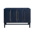 Avanity Mason 48 In. Bath Vanity Cabinet Only In Navy Blue