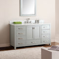 Avanity Modero Chilled Grey 60 Inch Single Vanity Combo