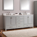 Avanity Modero Double Vanity Combo In Chilled Grey