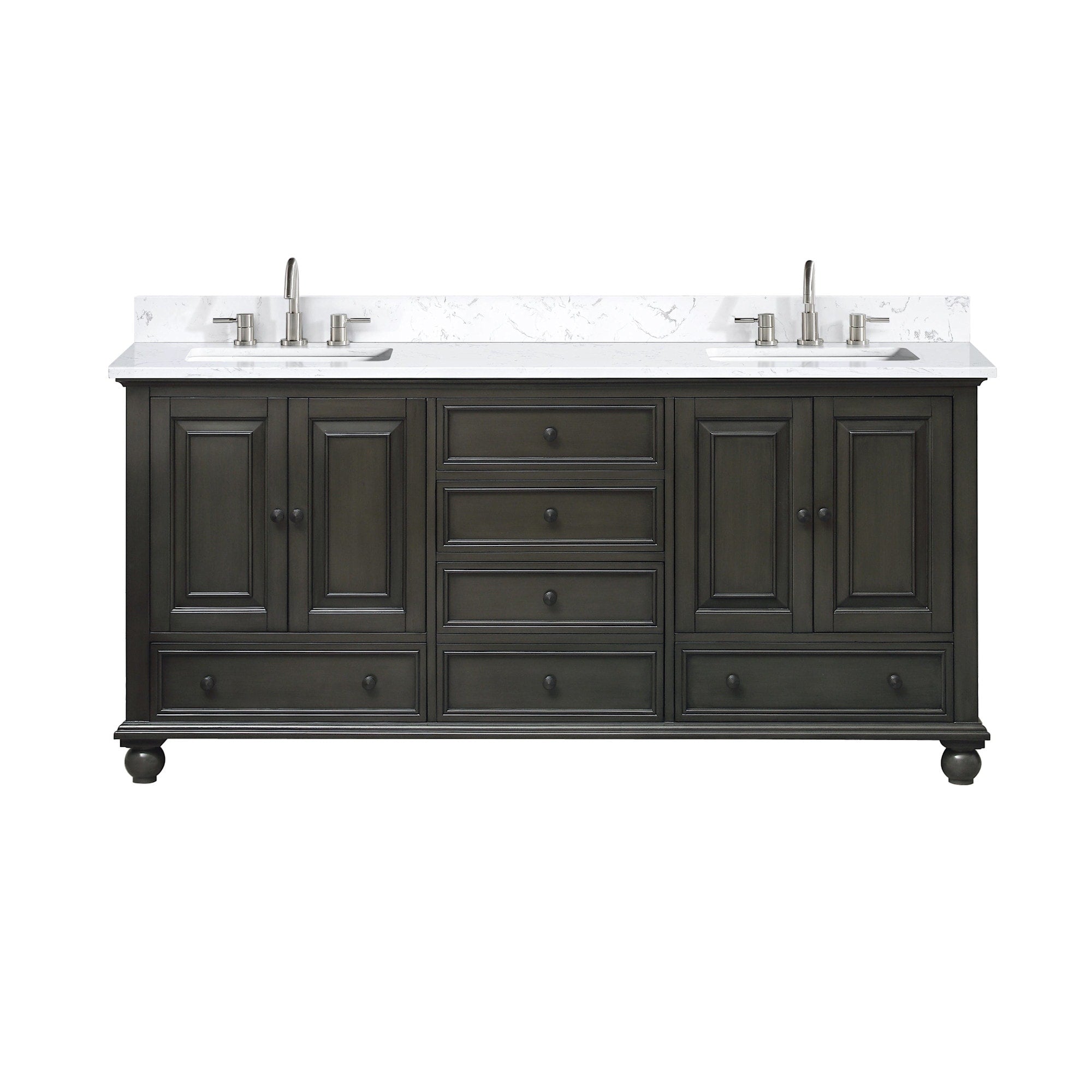 Avanity Thompson Vs73 E Thompson 72 Free Standing Double Basin Vanity