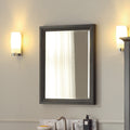 Avanity Thompson 24 In. Wall Mirror Charcoal Glaze Charcoal Glaze 24 W X 30 H
