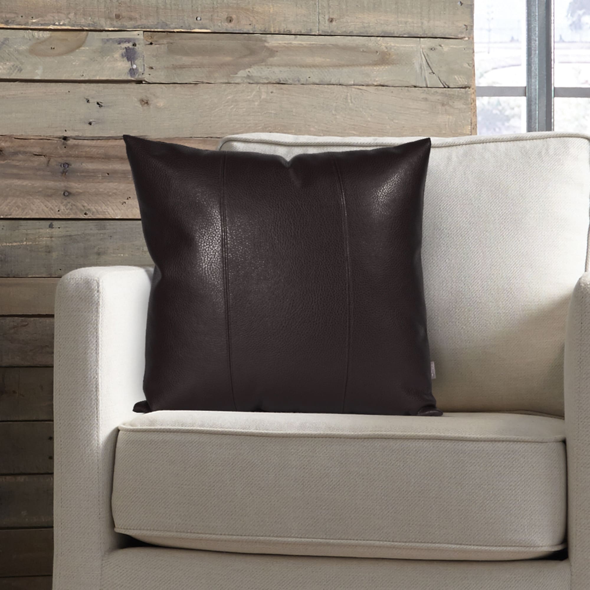 Avanti Black Square Decorative Pillow
