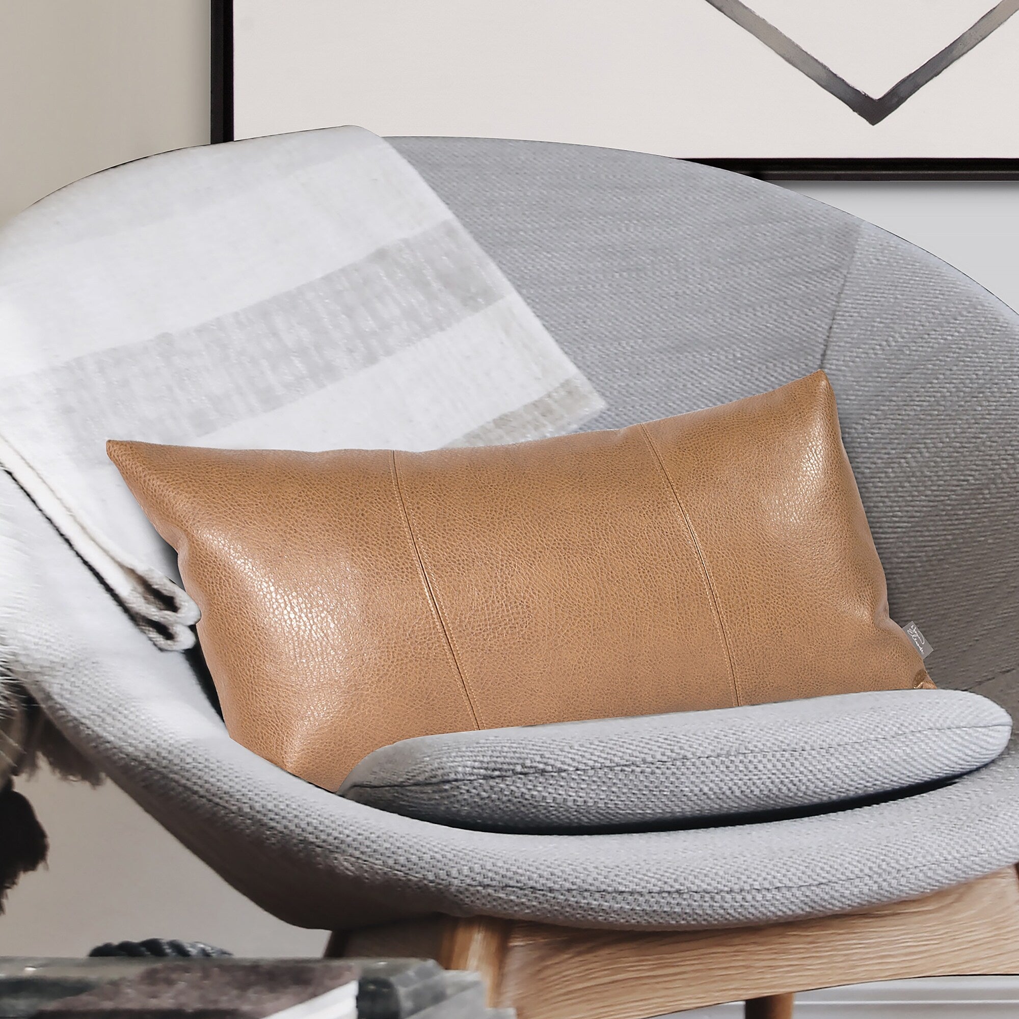 Avanti Bronze Kidney Decorative Pillow