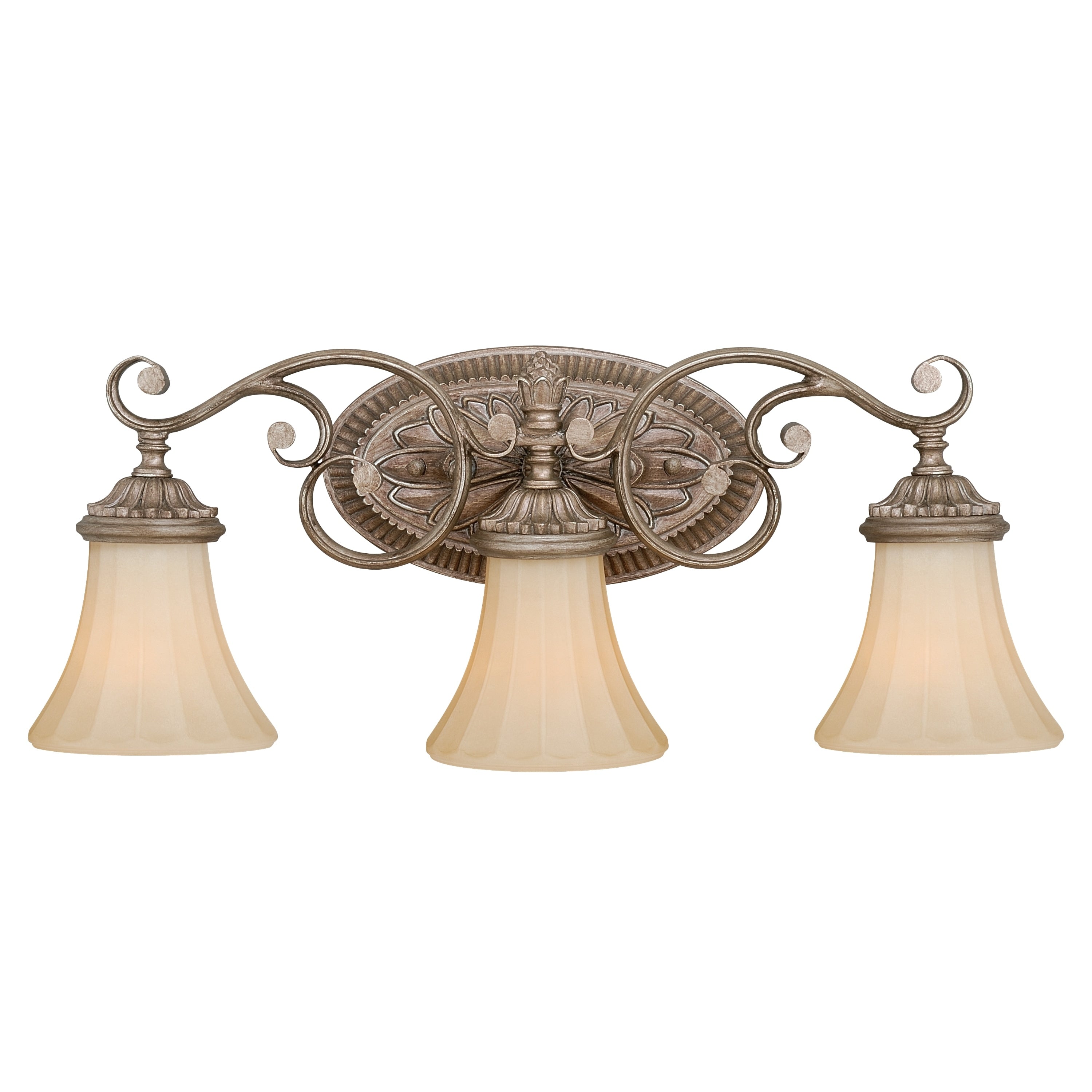 Avenant 3 Light Bronze Bathroom Vanity Fixture 23 In W X 10.5 In H X 6.5 In D