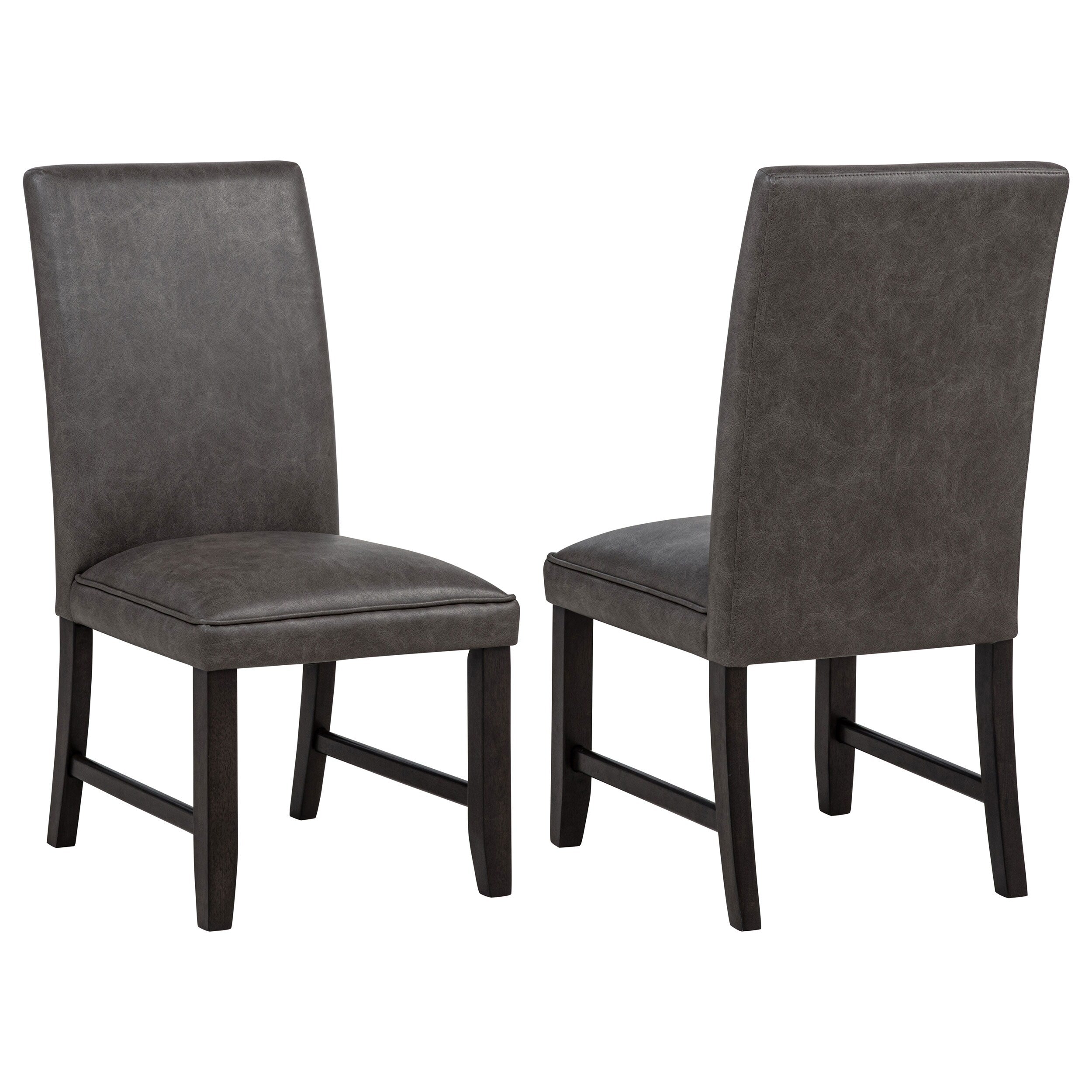 Averill Faux Leather Upholstered Dining Side Chair Set Of 2