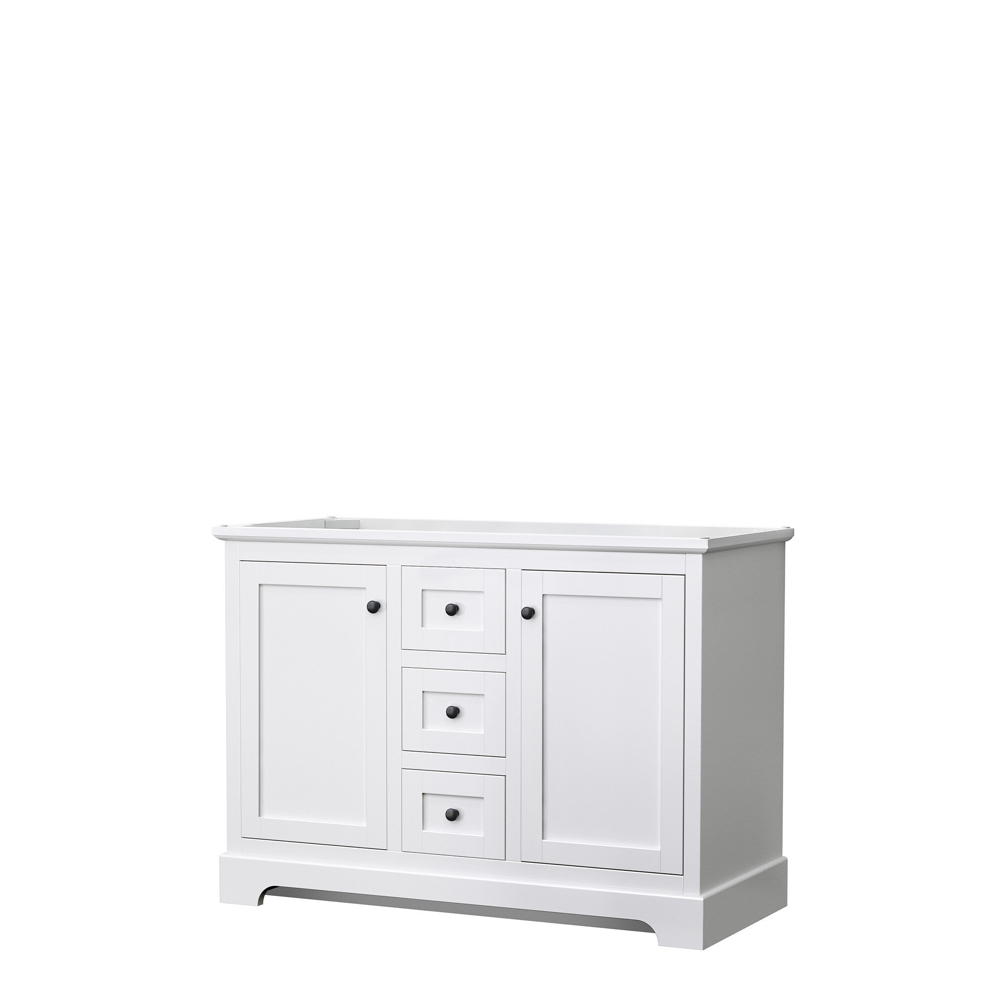 Avery 48 Inch Double Vanity Cabinet No Mirror