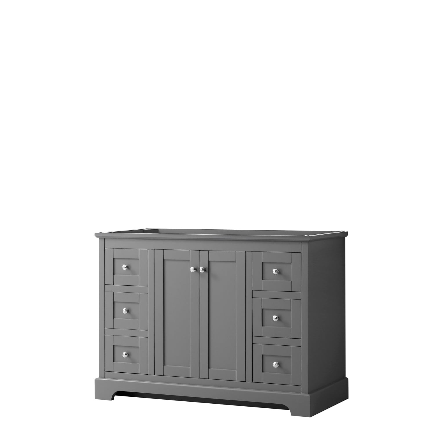 Avery 48 Inch Single Vanity No Top No Sink No Mirror